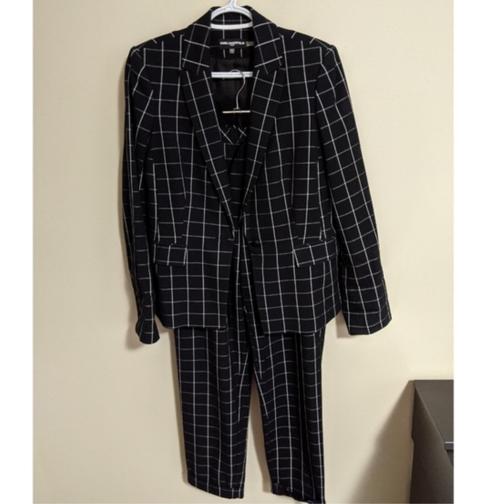 Karl lagerfeld suit set
